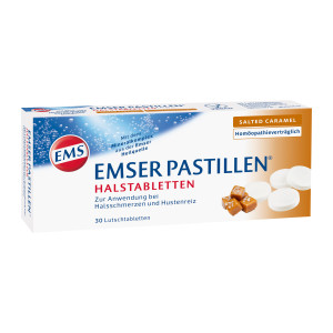 Emser Pastillen Halstabletten salted Caramel