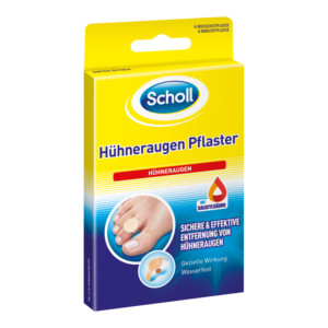 Scholl H&uuml;hneraugen Pflaster