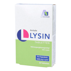 Avitale L-Lysin 750 mg Tabletten