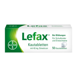 Lefax Kautabletten bei Bl&auml;hungen
