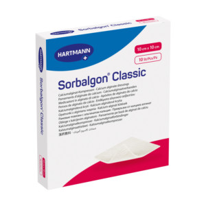 SORBALGON Classic 10x10 cm Calciumalginat-Kompr.