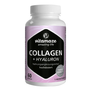 Vitamaze Collagen + Hyalurons&auml;ure Kapseln