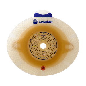 SenSura Click Basisplatte RR50 10-45 mm mit G&uuml;rtelbefest.