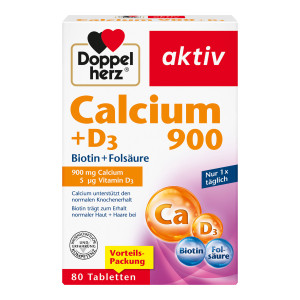 Doppelherz aktiv Calcium 900 + D3 Tabletten