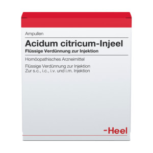 ACIDUM CITRICUM INJEEL Ampullen