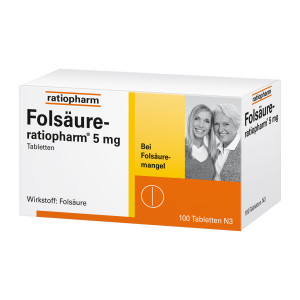 Fols&auml;ure-ratiopharm 5 mg Tabletten