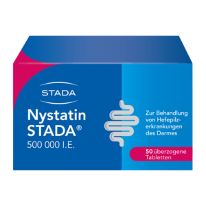 Nystatin Stada 500.000 I.E. &Uuml;berzogene Tabletten