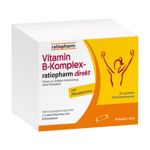 Vitamin B-Komplex ratiopharm direkt - mit 8 B-Vitaminen
