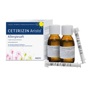 Cetirizin Aristo Allergiesaft 1 mg/ml L&ouml;sung zum Einnehmen