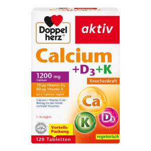 Doppelherz aktiv Calcium + Vitamin D3 Tabletten