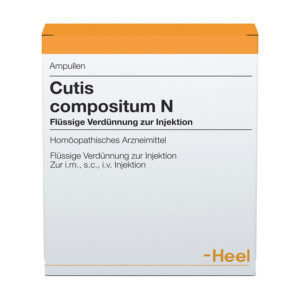 Cutis compositum N, Verd&uuml;nnung zur Injektion