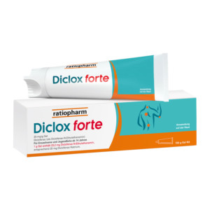 Diclox forte - Schmerzgel 2 %, mit Diclofenac