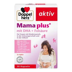 Doppelherz Mama plus mit DHA+Fols&auml;ure Kapseln