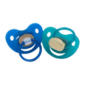 Beruhigungssauger, kieferorth. Form,  0-6 Monate Doppelpack
