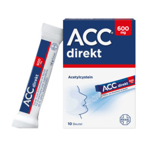 ACC direkt 600 mg bei Husten, Direkt-Sticks f&uuml;r unterwegs