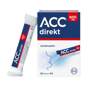 ACC direkt 600 mg bei Husten, Direkt-Sticks f&uuml;r unterwegs