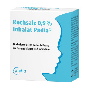 P&auml;dia Kochsalz 0,9 % Inhalat Ampullen