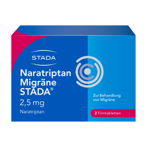Naratriptan Migr&auml;ne Stada 2,5 mg Filmtabletten