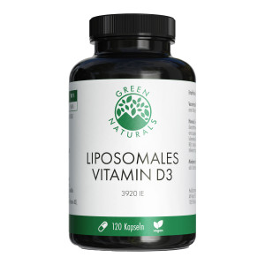 GREEN NATURALS Liposomales Vitamin D3 Kapseln