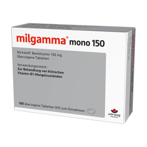 Milgamma mono 150 &uuml;berzogene Tabletten