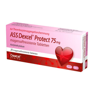 ASS Dexcel Protect 75 mg Magensaftresistente Tabletten