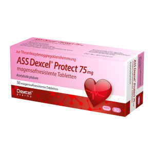 ASS Dexcel Protect 75 mg Magensaftresistente Tabletten