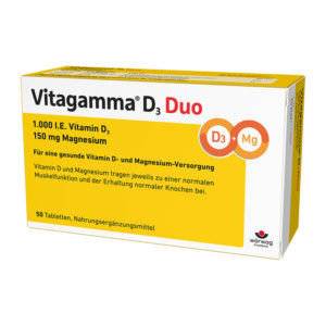 Vitagamma D3 Duo 1.000 I.E Vit.D3 150mg Magnesium