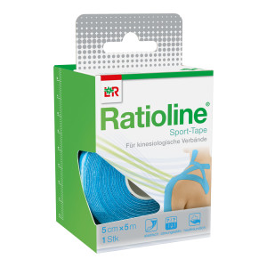 Ratioline Sport-Tape 5 cm x 5 m t&uuml;rkis