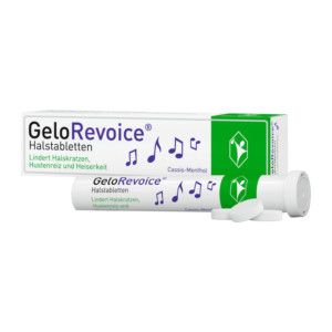 GeloRevoice Halstabletten Cassis-Menthol
