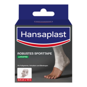 Hansaplast Robustes Sporttape wei&szlig; 3,8cm x 10m