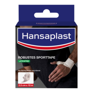 Hansaplast Robustes Sporttape wei&szlig; 2,5cm x 10m
