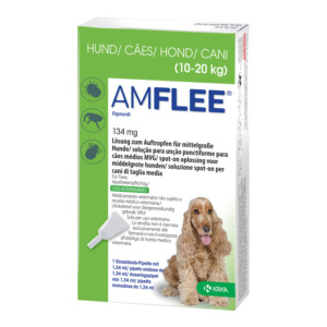 Amflee 134 mg L&ouml;sung zum Auftropfen f&uuml;r Mittelgro&szlig;e Hunde