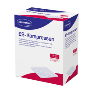ES-KOMPRESSEN steril 5x5 cm 12fach Gro&szlig;packung