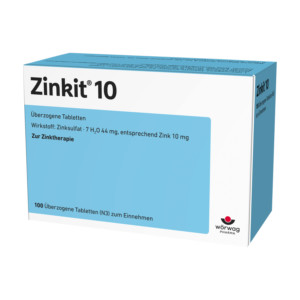 Zinkit 10 &uuml;berzogene Tabletten