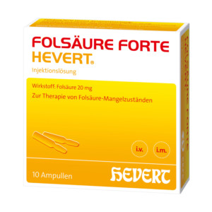 Fols&auml;ure forte Hevert Ampullen