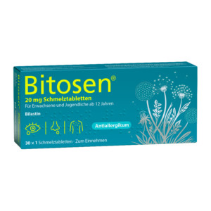 Bitosen 20 mg Schmelztabletten