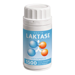 Laktase 1.500 FCC Enzym-Kapseln