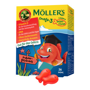 M&ouml;llers Omega-3 Gelee-Fische