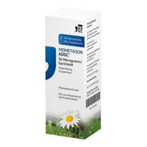 Mometason Adgc 50 Mikrogramm/Spr&uuml;hsto&szlig;