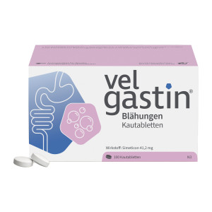 Velgastin Bl&auml;hungen Kautabletten
