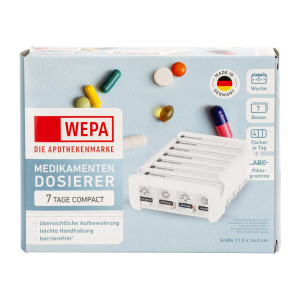 Wepa 7 Tage Compact Wochenmagazin wei&szlig;