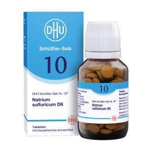 DHU Sch&uuml;&szlig;ler-Salz Nr. 10 Natrium sulfuricum D6 Tabletten