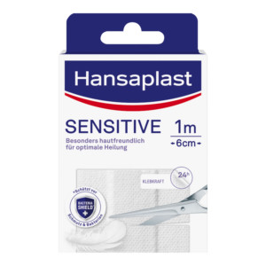 Hansaplast Sensitive Pflaster 1 m x 6 cm