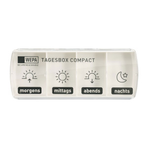 Wepa Tagesbox Compact wei&szlig;