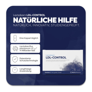 Lactobact LDL-Control magensaftresistente Kapseln
