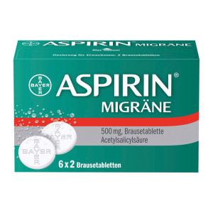 Aspirin Migr&auml;ne Brausetabletten