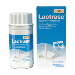 Lactrase 6.000 FCC Tabletten Nachf&uuml;llpack