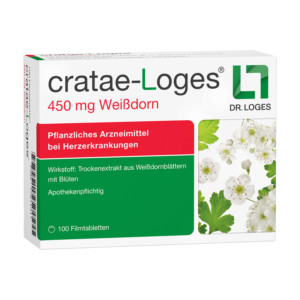 Cratae-Loges 450 mg Wei&szlig;dorn Filmtabletten