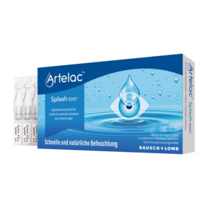 Artelac Splash EDO Augentropfen f&uuml;r trockene brennende Augen