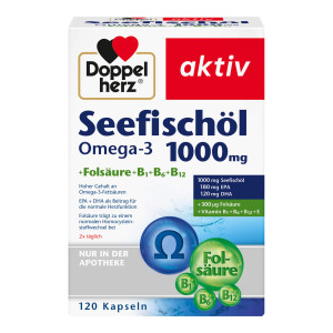 Doppelherz aktiv Seefisch&ouml;l Omega-3 1000 mg